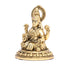 Gold-polished Lakshmi Idol